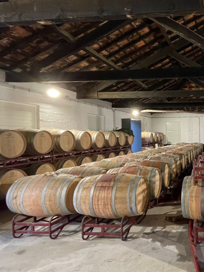 Ruby Port Wine Barrels